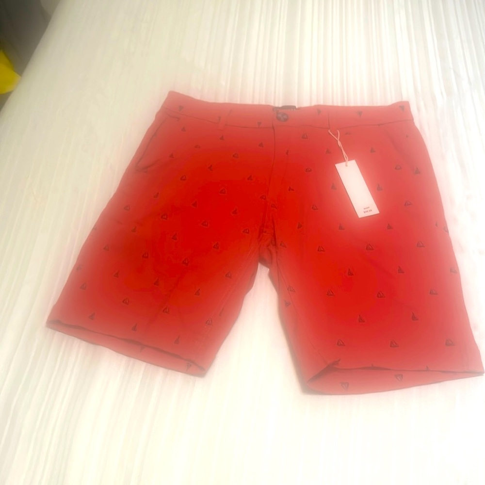 Knickerbocker Red Women's Shorts Sz 32 Flex